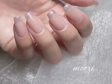 ニコリ(nicori)/ミラーフレンチ♪