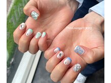 プルースラウンジ トウキョウ(Plus Lounge TOKYO)/アシメ★キルティングネイル
