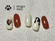 モグネイル(Mogunail)/バレンタインネイル/冬ネイル
