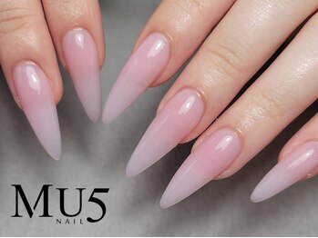 エムユーファイブネイル(MU5-nail)の写真/【スカルプ】ショート～超ロングまで理想の爪の形を表現できる◆マグネット×スカルプが人気