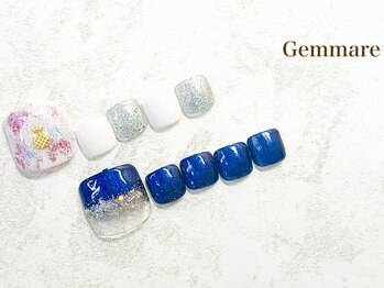 ジェンマーレ 二子玉川店/キラキラフットデザイン