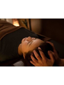 ヘッドスパで癒されたい