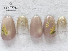 レニューム 祖師ヶ谷大蔵店(RENEWME)の雰囲気（ミモザネイル大好評＊パラジェル＊フィルイン＊ジェルネイル）