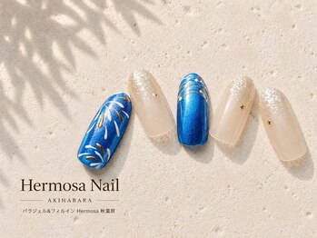 エルモサ 秋葉原(Hermosa)/夏ネイル/花火ネイル