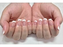 アイリッシュネイル 久屋大通店(Irish Nail)/王道白フレンチ