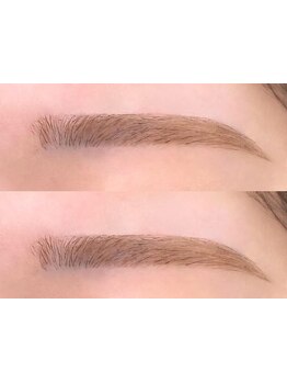 アイブロウメニューがあるサロン