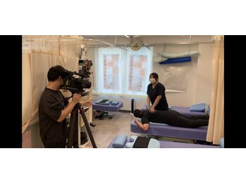 おなが那覇整骨院/テレビ撮影