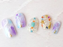 リゾートシェルネイル