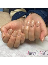 ジュリーネイル 所沢店/シンプルなドットネイル