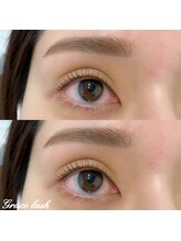 グラスラッシュ 敷島店(Grace lash)/アイブロウ＋パリジェンヌ