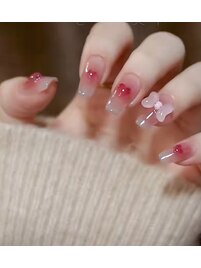 可愛いチックネイル