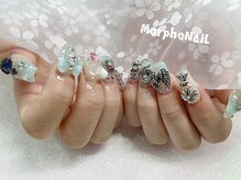 モルフォネイル(Morpho nail)/#パーツ付け放題