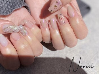 ノヌ(Nonu)/◆ドライフラワーネイル◆