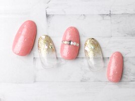 キラキラ上品/ビジュ―/オフィス