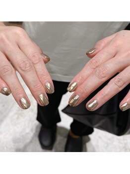 ビューティマーケット アングゥ(BEAUTY MARKET ungu)/ミラーネイル