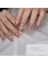 ニコ(nico+)/ピンクニュアンス♪