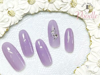 プードル(Poodle)/シンプルデザイン