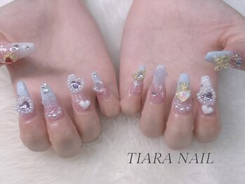 ティアラネイル(TIARA NAIL)/スカルプベース自由¥13000