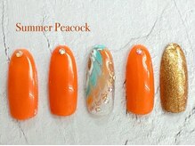 はあとねいる 板橋仲宿店/8月限定★サマーピーコック