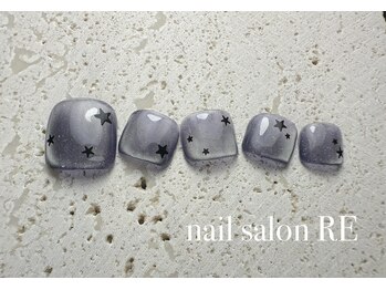 リー(RE)/フットネイル定額アート