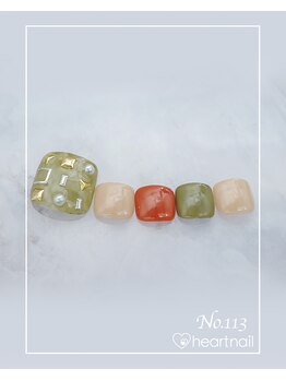 はあとねいる 安佐南店/フットネイル:No.113