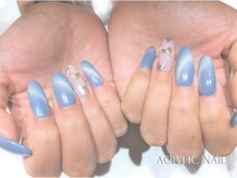 ネイルサロン マリキータ(MARIQUITA)/マグネット×シルバ-ハ-トネイル