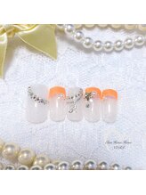 エルア ホノ ホノ(Elua Hono-Hono)/【推しネイル】なにわ★オレンジ