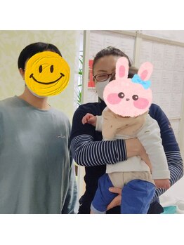 かおりビューティサロン/赤ちゃんと一緒に来院、大歓迎♪