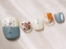 アイネイルズ 天神今泉店(I-nails)/【misato.n】個性派フットネイル