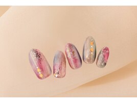 ニュアンス×クリスマスネイル
