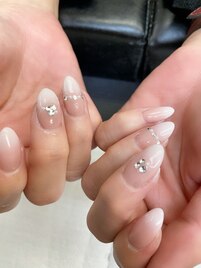 エアジェルホワイトグラデ