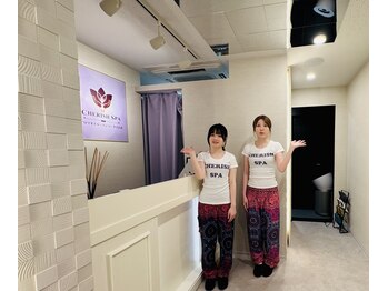 チェリッシュスパ(CHERISH SPA)/店舗内の受付スペース