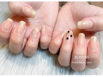 ブリノス(BLINOSS)/クリアラメ☆ハートホログラム