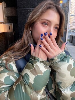 オマモリ ネイル 心斎橋店(omamori nail)/おしゃれワンカラー