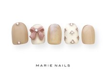マリーネイルズ 大阪梅田店(MARIE NAILS)/新規様8000円 0227a リボン