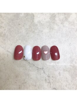 ハーリッチ ネイルアンドアイ(HeaRich)/サンプルハンド☆シンプルコース