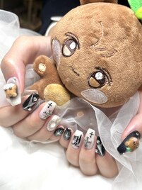 推しネイル（持ち込みパーツ）