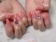 キヒ 巣鴨店(Kihi)/グラデーションネイル+パーツ2個