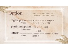 ライズ 本町店(Raize)/★ベーシックオプション詳細★