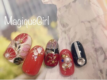 マジックガール 津田沼店(MagiqueGirl)/【成人式ネイル】