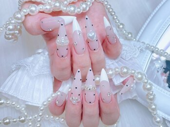 メロディービューティーサロン(Melody)の写真/フォルムにこだわるから仕上がりが違う!美爪を叶える【チップスカルプマグネットorフラッシュネイル¥8980】