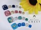 クレスト 奈良店(CREST)の写真/【フットネイルはCREST☆】こだわりのデザインが約100種類♪マグネットを使ったデザインもオススメ★