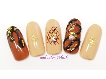 ネイルサロン フェリーシュ(Feliish)/バレンタインネイル