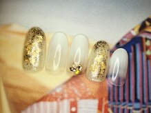 私のビューティー/ホワイト×ゴールド☆初回6980円