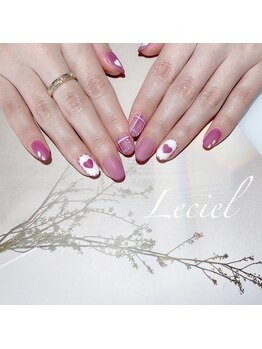 ルシエル(LeCiel)/バレンタインネイル