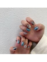 グラマラス アンジェアイ 荻窪店(glamourous ange eye)/ブルーネイル♪