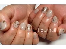 フラワーネイル 小山店(Fleur nail)/ニュアンスミラーネイル