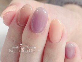 カラフルワンカラーネイル