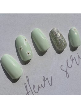 ふるーる/お花ネイル