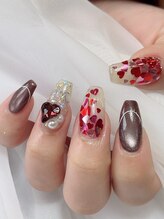 キャンディベース ドライブイン(Candybase Drive in)/バレンタインネイル！